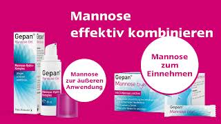 Gepan® Mannose Mannose effektiv kombinieren [upl. by Munafo191]