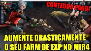 COMO FUNCIONA O SCRIPT DE AUTO FARM NO MIR4 [upl. by Aketahs]