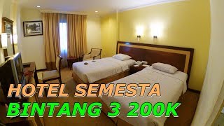 REVIEW HOTEL SEMESTA SEMARANG BINTANG  HARGA 200 RIBUAN [upl. by Nnylamme]