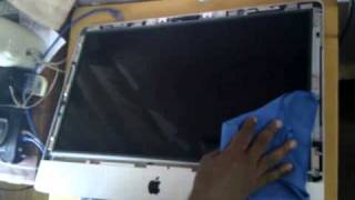 Imac Glass Screen Condensation Problem and Repair Video [upl. by Iderf]