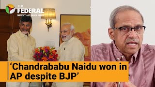 Prabhakar Parakala interview  Naidu won despite BJP not because of Modi or his party [upl. by Eceinehs349]