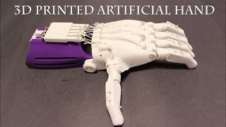 Artificial hand made in Atal lab Police DAV Jalandhar [upl. by Trinia]