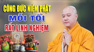 Công đức mỗi tối niệm phật rất linh nghiệm nên nghe 1 lần  Thầy Pháp Hòa [upl. by Cherie]