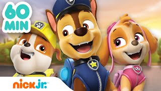 PAW Patrol  ¡Lo mejor de la Patrulla de Cachorros durante 1 hora  Nick Jr en Español [upl. by Hakilam]