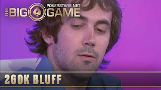 The Big Game S1 ♠️ W3 E4 ♠️ Jason Mercier goes ALLIN against Justin Bonomo ♠️ PokerStars [upl. by Burdett43]