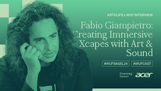 FABIO GIAMPIETRO ArtsLife Interview X WUF [upl. by Atileda]