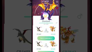 Evolving✨️Gigantamax Charizard into✨️Mega Charizard X in pokemongo [upl. by Shanta]