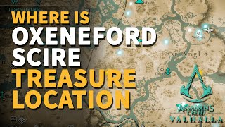 Oxenefordscire Hoard Map Treasure Location Assassins Creed Valhalla [upl. by Aidas54]