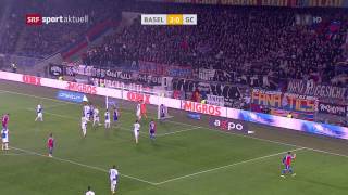 201415 14 Runde  FC Basel vs Grasshoppers 20 10 [upl. by Rosio]