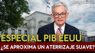 ESPECIAL PIB EEUU  ¿Se aproxima un aterrizaje suave El PIB crece un 3 y la inflación sigue baja [upl. by Leahcimnaj]