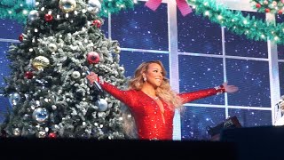 Mariah Carey  Hark The Herald Angels Sing 12152019 NYC Madison Square Garden [upl. by Skoorb216]