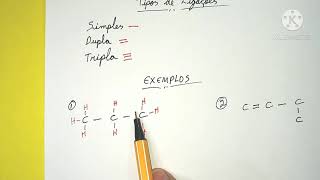 QUÍMICA ORGÂNICA  TIPOS DE LIGAÇÕES [upl. by Olen]