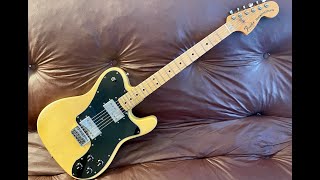 Fender Tele Deluxe 72 Historia y Audio [upl. by Kendal140]