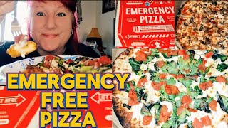 Emergency Pizza Free From dominos dominospizza pizza [upl. by Nikola]