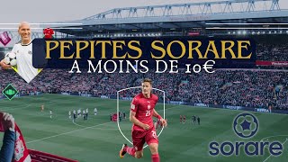 Pépites Sorare de ce début de saison à moins de 10€ [upl. by Arun]