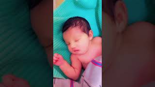 Heart touching 💔 junior cute baby birth newborn cutemoments respectmother viral trending [upl. by Anayhd472]