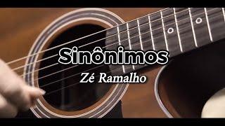 Zé Ramalho  Sinônimos Letra [upl. by Lempres]