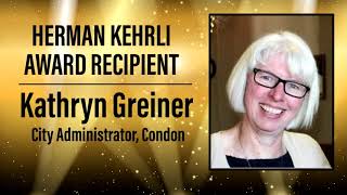 Kathryn Greiner  2024 Herman Kehrli Award Recipient [upl. by Bryant]