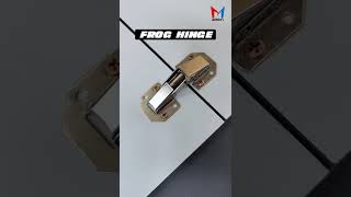 How is Frog hinges installation  Avoid drlling hinge  Mingyi hardware factory [upl. by Gilligan782]