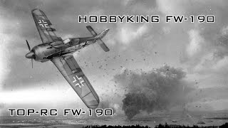 HOBBYKING TOPRC FW 190 1200mm [upl. by Hanala]