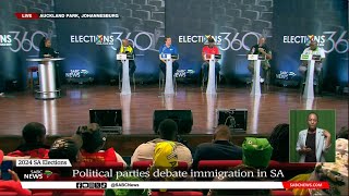 Elections 360  Political parties collide on immigration and border management [upl. by Ayel426]