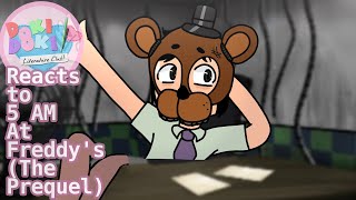 DDLC reacts to 5AM At Freddys The prequel [upl. by Novart252]