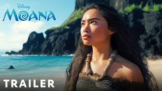 Moana Live Action  Concept Trailer 2024 Auliʻi Cravalho Dwayne Johnson  Disney [upl. by Adnilak]