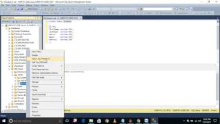 2 how to create table in SQL Server and Insert data or value into the table [upl. by Urbai]