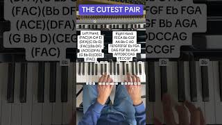 The Cutest Pair  Regina Song Piano Tutorial With Letter Notes [upl. by Chaddie982]