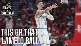 This or That Lamelo Ball [upl. by Ahsieym]