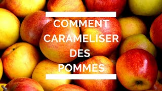 Comment caraméliser des pommes [upl. by Cerell]