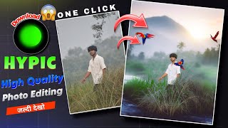 Tranding Photo Editing in One Click 🫢  Hypic App Download  New Cinamatic Photo Editing 2025 [upl. by Eniowtna]