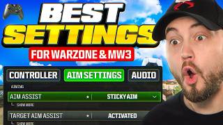 WARZONE Best Settings for SEASON 5 Graphics Audio amp Controller Settings [upl. by Asirem]