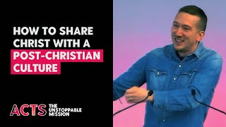 4 STEPS to share Christ with a PostChristian culture  Acts 17  Ben Clube [upl. by Armelda764]