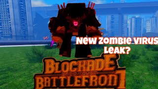 NEW ZOMBIE MONSTERUP LEAK IN SKIBIDI TOILET BLOCKADE BATTLEFRONT [upl. by Esikram]