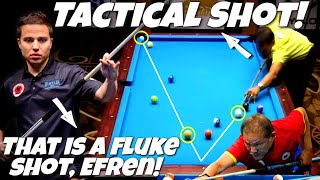 NO ONE BELIEVES THAT EFREN REYES CAN PULLS OFF IMPOSSIBLE KICK COMBO SHOT AND WIN THE MATCH [upl. by Barnabas]