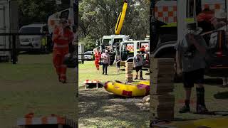 MorissetShow2024  The SES and RFS volunteers at the show LakeMacquarie LakeMac shorts [upl. by Cusack]