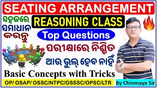 Seating Arrangement QuestionsTricks to Solve EasilyReasoning ConceptsFor All ExamsBy Chinmay Sir [upl. by Ojimmas]