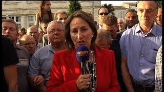 Ségolène Royal réagit à sa défaite face au dissident socialiste Olivier Falorni [upl. by Ayal]