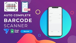 AppSheet Tutorial  Barcode scanner Auto complete form 2022 tutorial appsheet lowcode google [upl. by Ellac472]