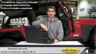 Smittybilt Security Center Console for Jeep Wrangler [upl. by Akihsat]