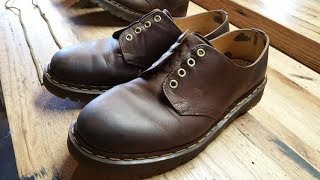 How to Care for Leather Boots amp Shoes  Red Wings 1907 Doc Martens Carhartt [upl. by Edualcnaej]