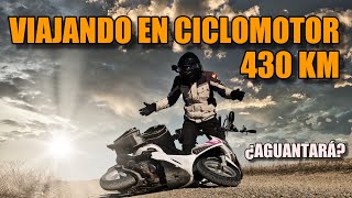 🔴‼️VIAJE en CICLOMOTOR ‼️430 KM ‼️ YAMAHA JOG 50cc [upl. by Kery]