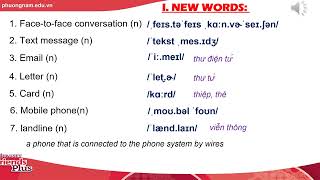 FP7 UNIT 2 LESSON 1 VOCABULARY [upl. by Sharman]