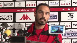 Bari Calcio Bolzoni quotFondamentale mantenere la concentrazionequot [upl. by Ailedua553]