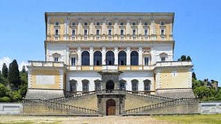 Villa Farnese Caprarola Viterbo Lazio Italy Europe [upl. by Barnebas483]