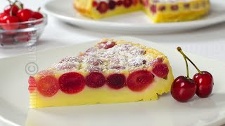 Clafoutis cu cirese  JamilaCuisine [upl. by Annehs373]