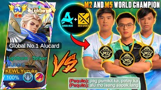 Yuzuke Vs Flaptzy Demonkite and Domeng  Top Global Alucard Vs M2 amp M5 World Champion 😱  Who Win [upl. by Aldous894]