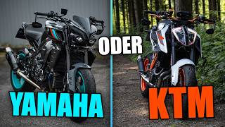 YAMAHA MT10 Oder KTM SUPERDUKE R [upl. by Emmaline162]