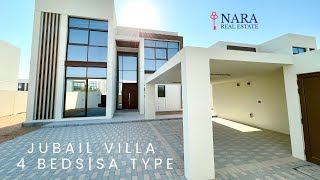 JUBAIL ISLAND VILLA  4 BEDS  MAIDS  TYPE 4 SA  ABU DHABI [upl. by Aniratac]